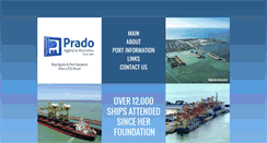 Desktop Screenshot of prado.com.br