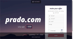 Desktop Screenshot of prado.com